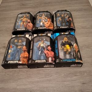ALL ELITE AEW Wrestling Figures - Lot Of Six